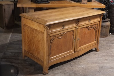 buffet art nouveau style Majorelle fin 19ieme ancien 1880